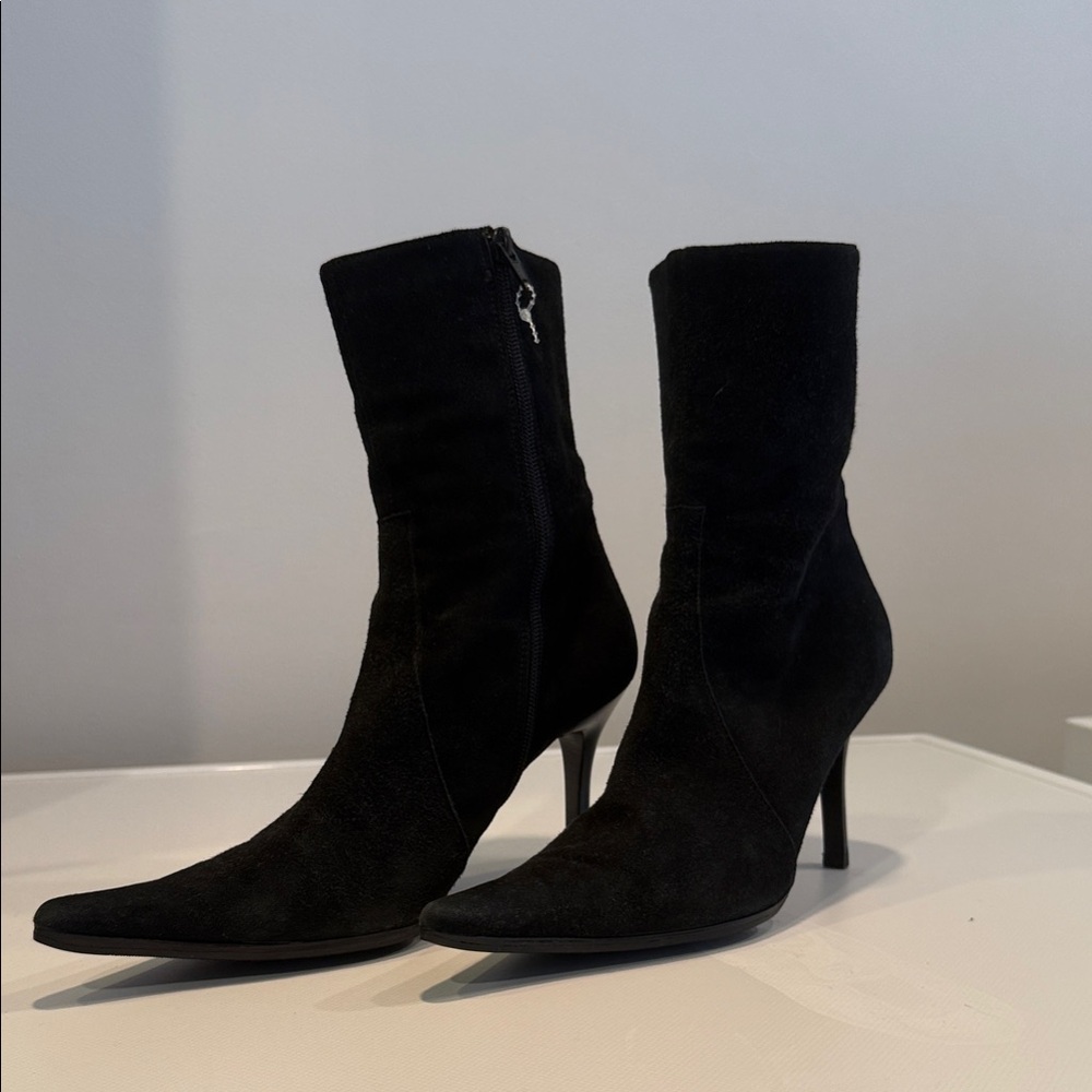 LK Bennett Black Heeled Boots